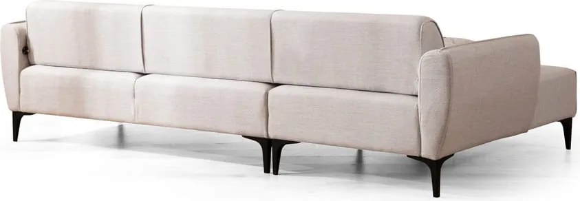 Colțar alb Belissimo, colț pe partea stângă – Balcab Home