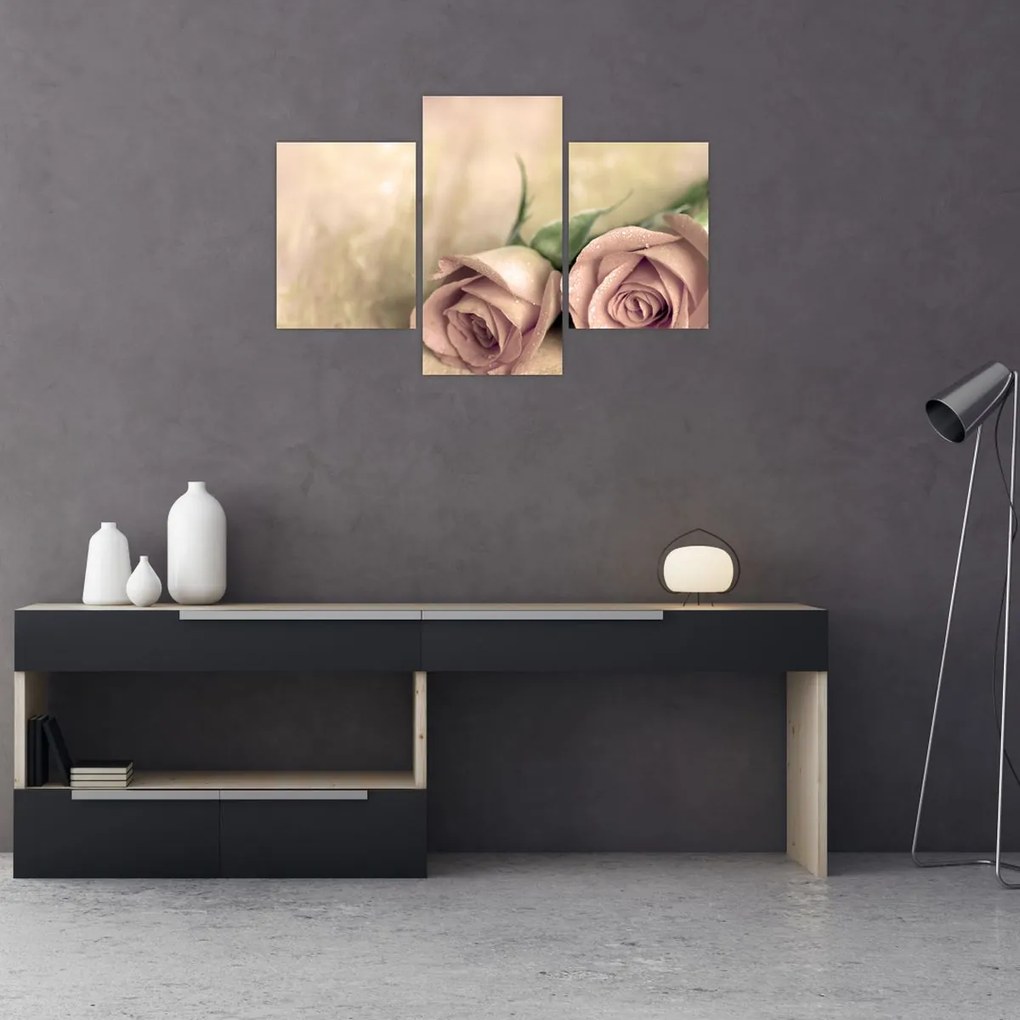 Tablou - Trandafiri fine (90x60 cm)