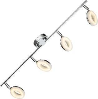 Plafoniera tip spot LED 16W crom Penelope Globo Lighting 56121-4