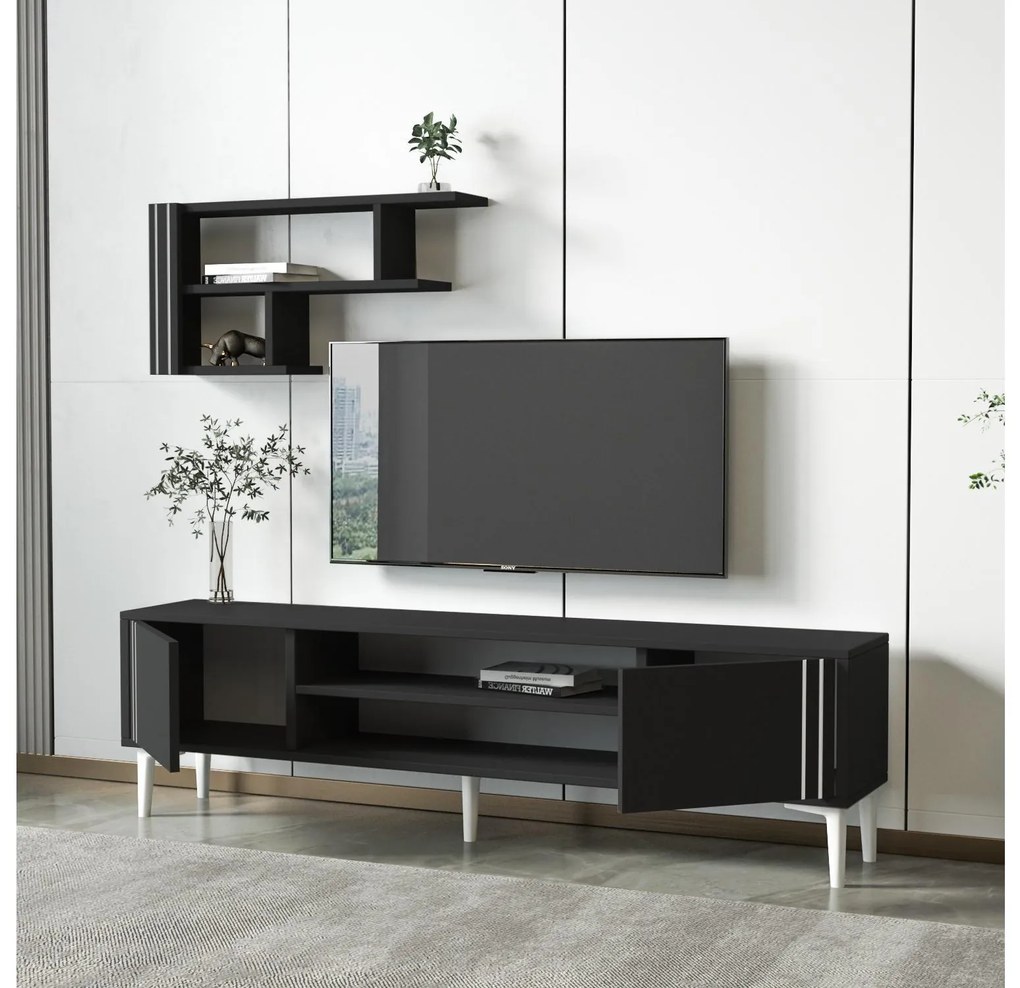 Mobilier living Snowden set (antracit) . 1102582