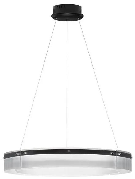 Lustra LED suspendata design circular PAULINE D-85cm