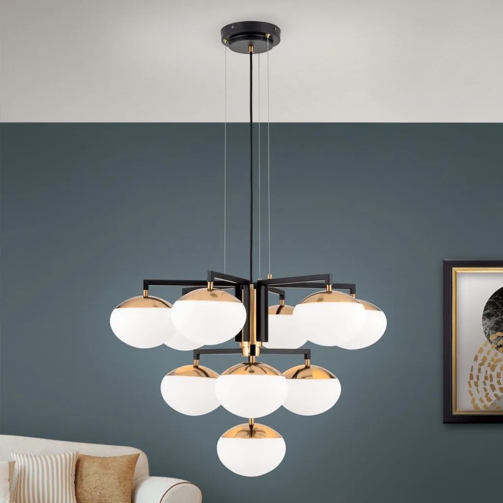 Lustra suspendata moderna design decorativ JOSEPHINE 10 D-73,5cm