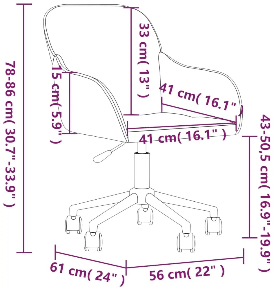 Scaun de birou pivotant, galben, catifea 1, Galben