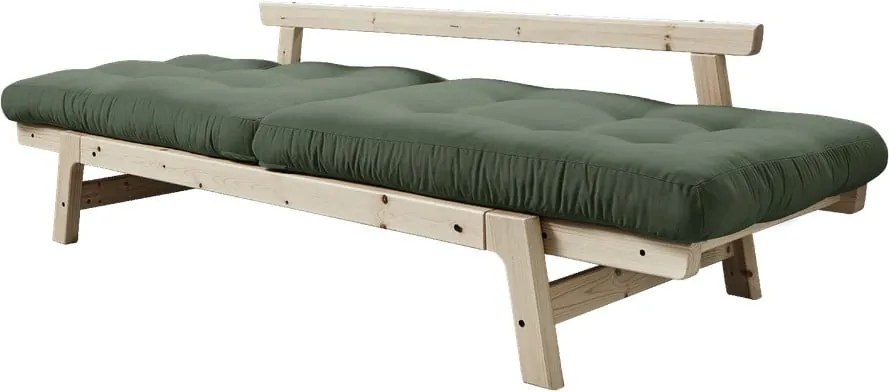 Canapea variabilă KARUP Design Step Natural, verde