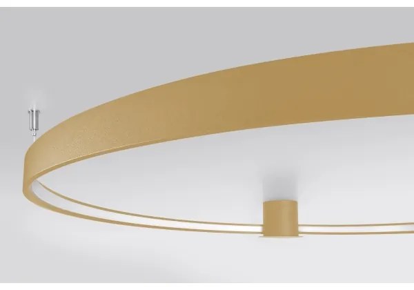 Thoro TH.223 - Plafonieră LED RIO, 30W, 230V, CRI 98, 4000K, Ø 55 cm, auriu