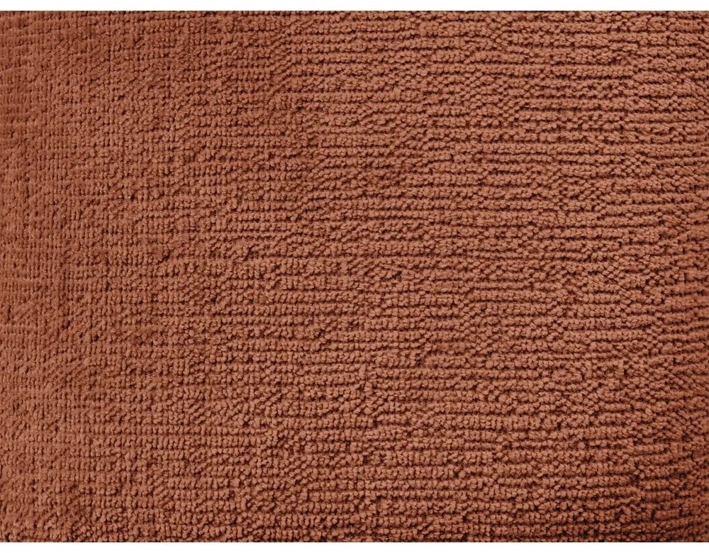 Canapea teracotă cu tapițerie din chenille 237 cm Whesley – Bobochic Paris