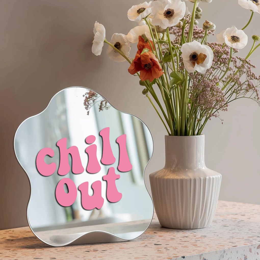 Autocolant pentru oglindă S8 – Chill out