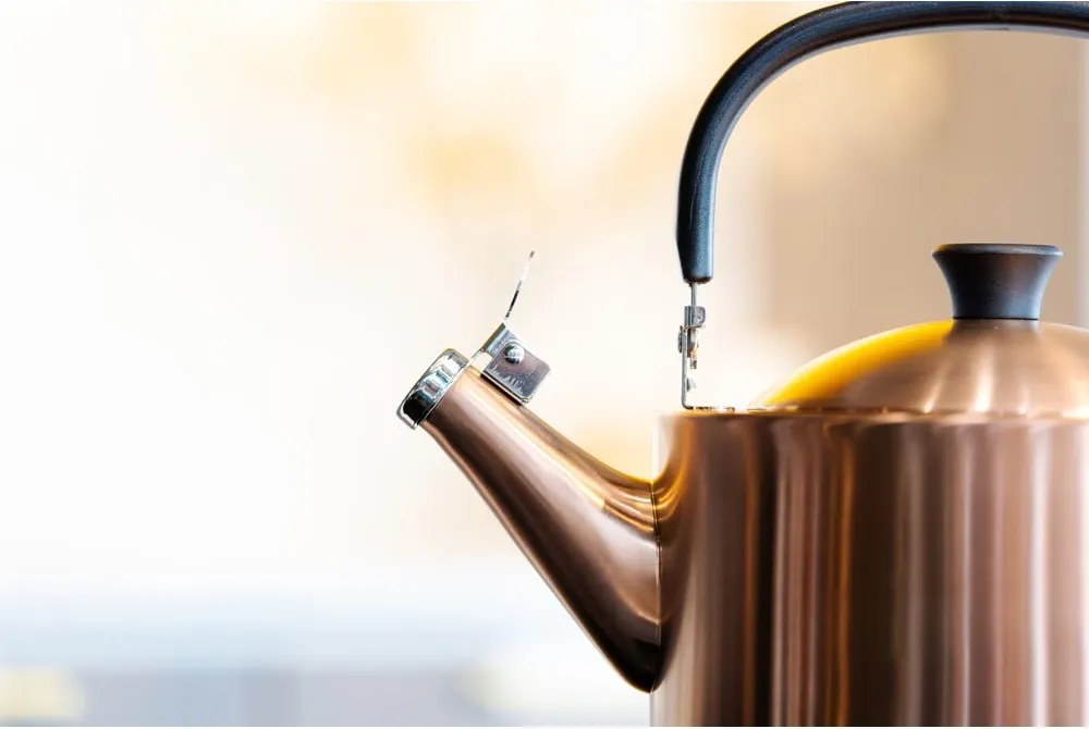 Ceainic arămiu din oțel inoxidabil 1,5 l Diamante – Vialli Design