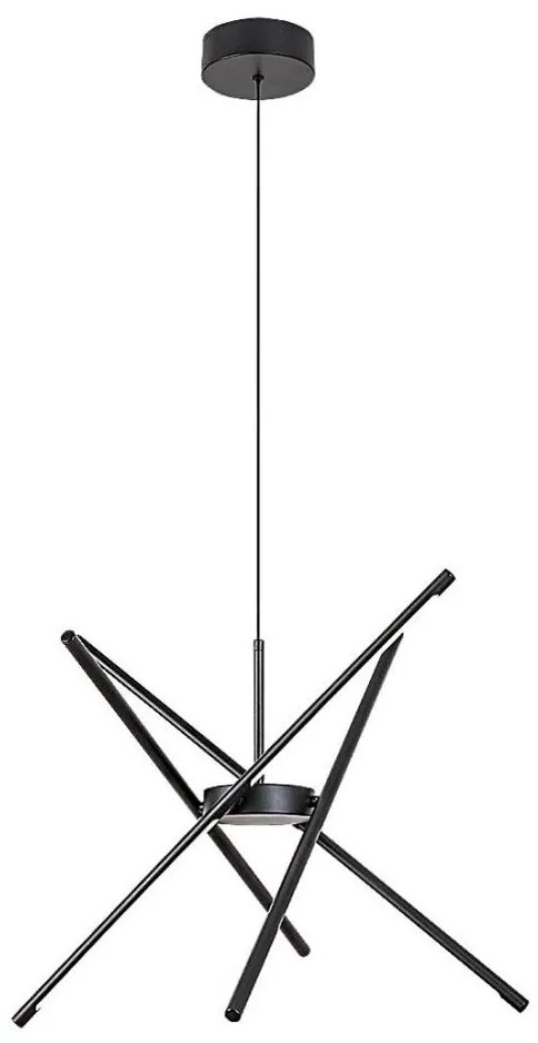 Lustră LED pe cablu Rabalux 72338 HENLI2 LED/40W/230V 3000K negru