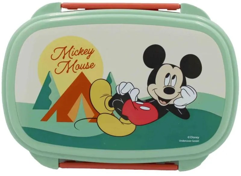 Disney Mickey Nature cutie de sandwich + set de tacâmuri