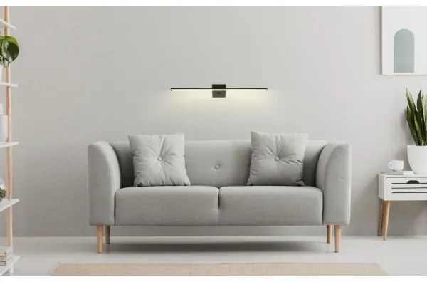 Aplică LED pentru oglindă JAIME LED/12W/230V 61,5 cm negru Globo 41922B