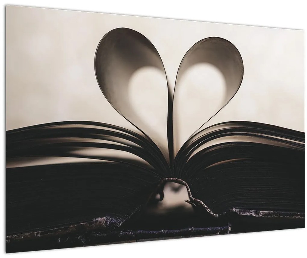 Tablou cu carte (90x60 cm)