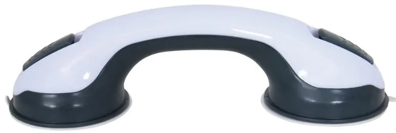 Bară pentru baie cu ventuze Spirella SAFE, albă,29 cm