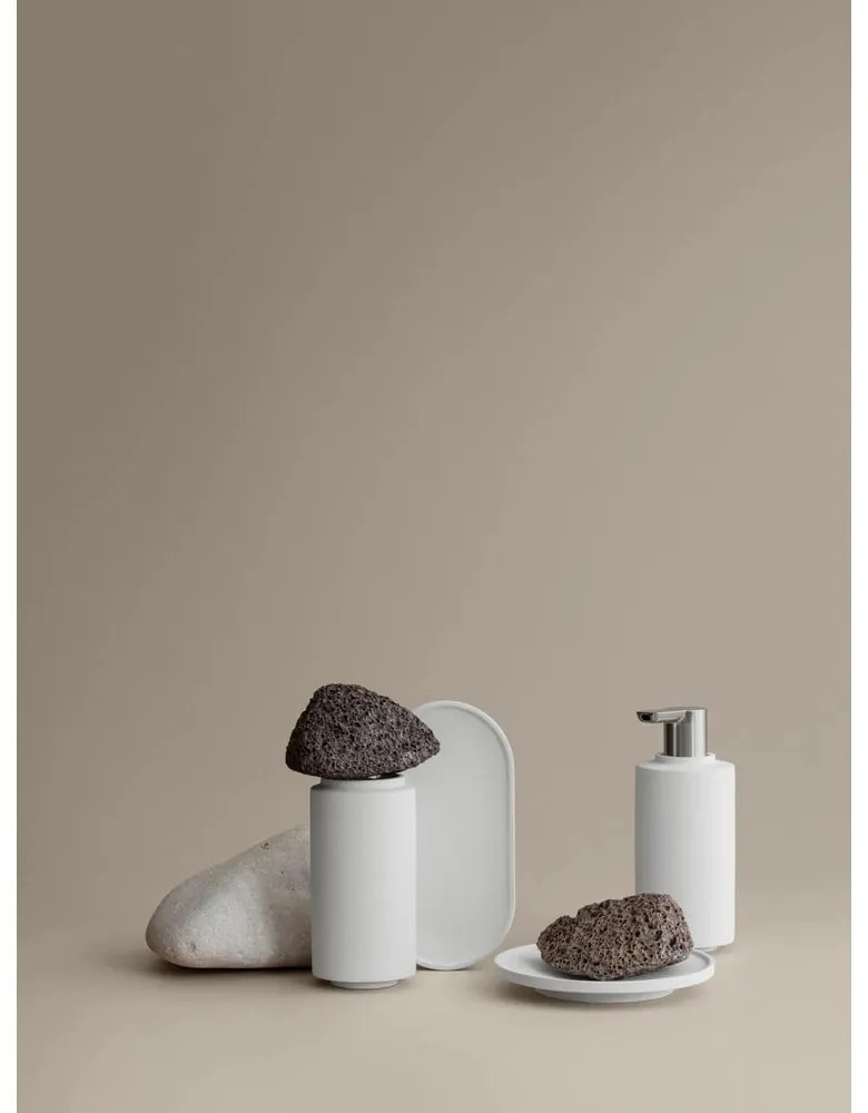 Săpunieră albă din beton Creto – Blomus