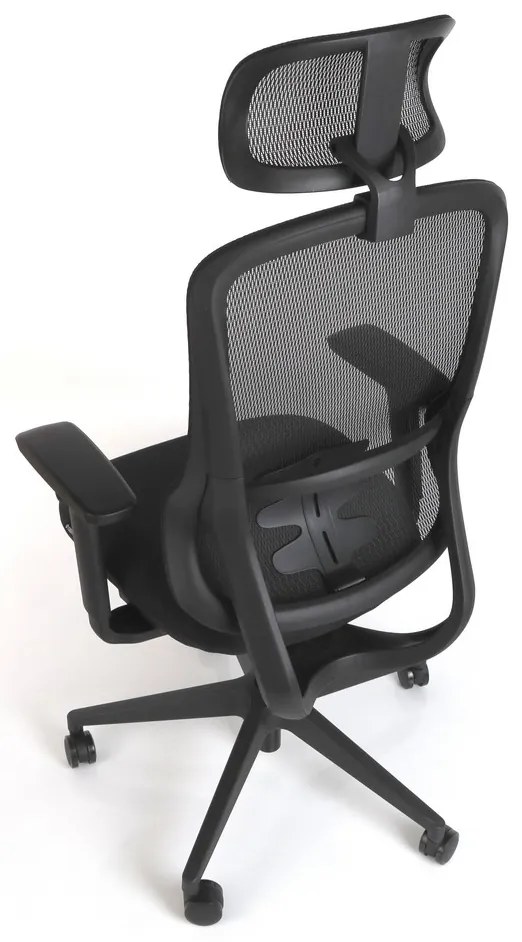 Scaun de birou Fiero, negru