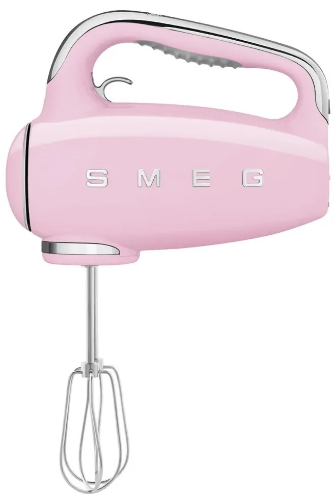 SMEG 50´s Retro Style ruční šlehač 250W pastelově růžový - Smeg