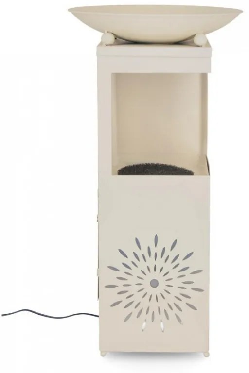 Fantana dreptunghiulara, bej, cu LED, 40,5x78 cm, Yuki, Yes