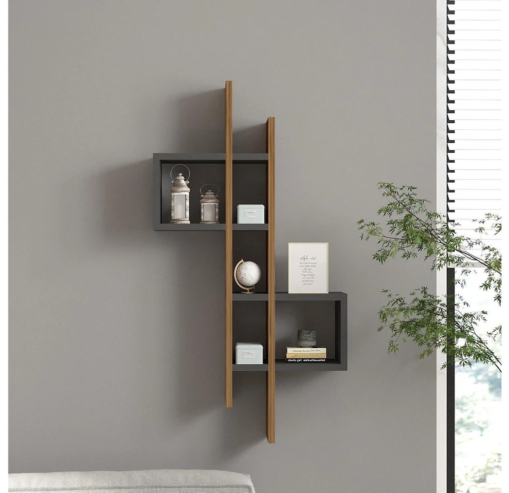 Raft Bebivo (stejar + antracit) . 1095984