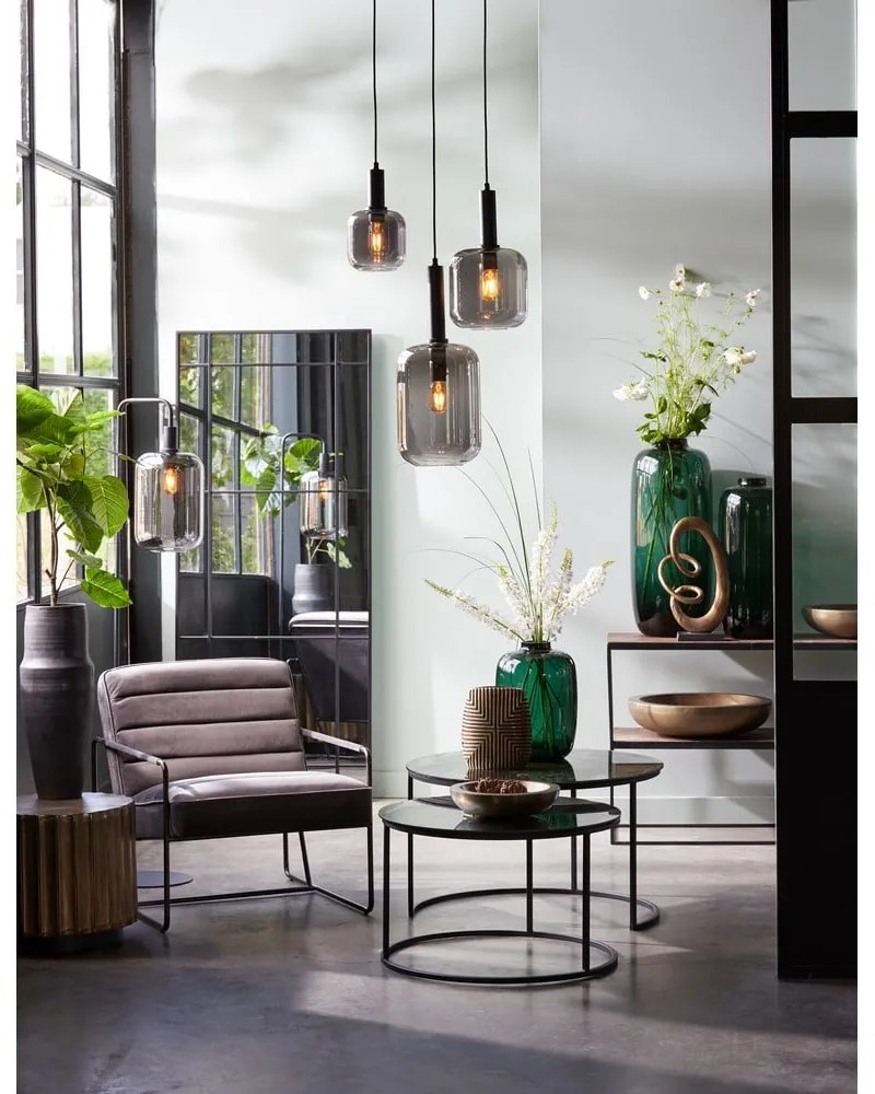 Lampadar negru (înălțime 155 cm) Lekar – Light & Living