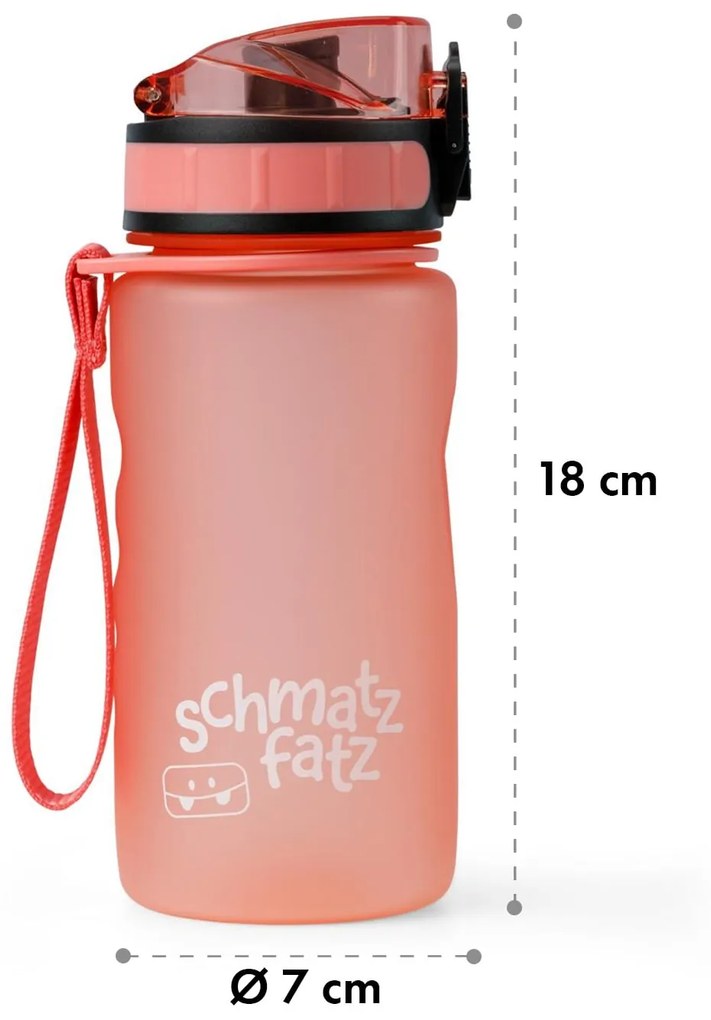 schmatzfatz, sticlă de băut, sticlă sport, 350 ml, 18 cm, Tritan