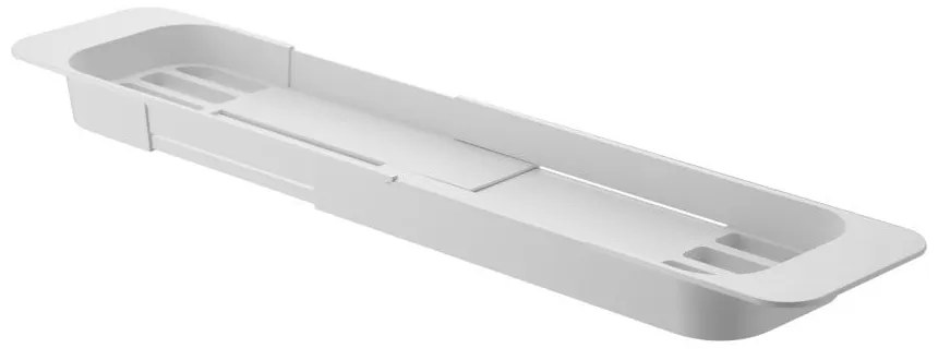 Raft reglabil pentru cadă YAMAZAKI Tower, alb