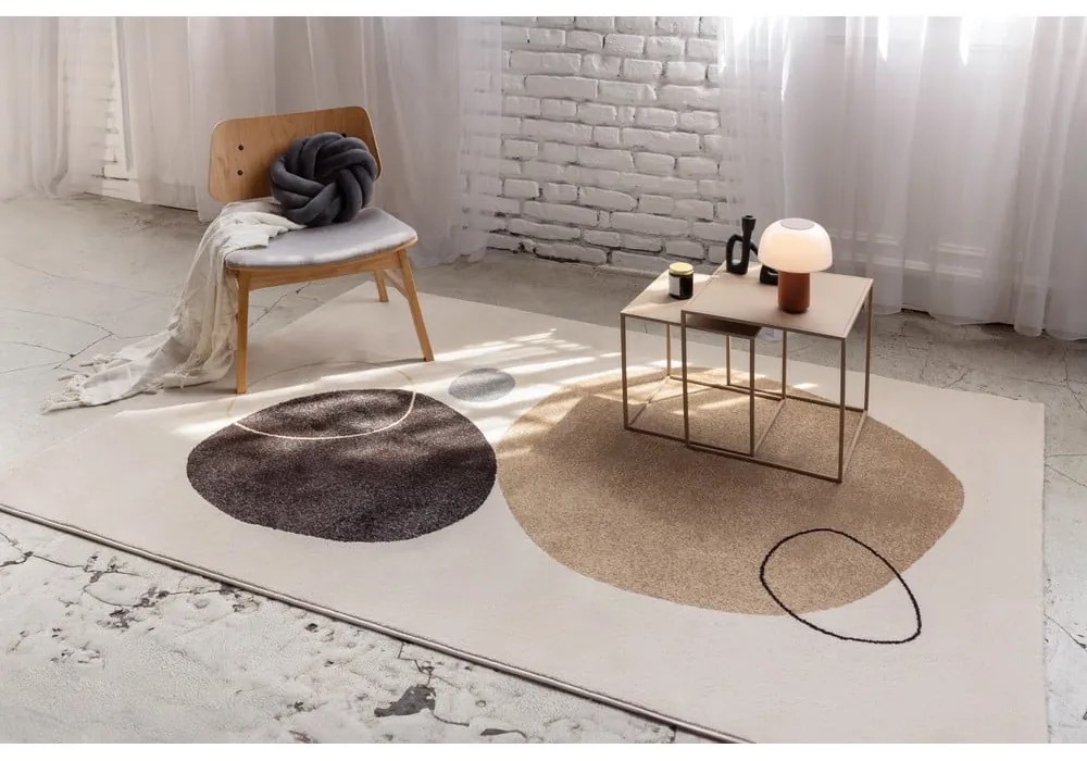 Covor bej/crem 120x180 cm Peblinne – Universal