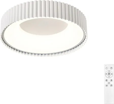 Brilagi - LED dimabil, plafonieră FALCON MODERN LED/30W/230V 40 cm alb + telecomandă