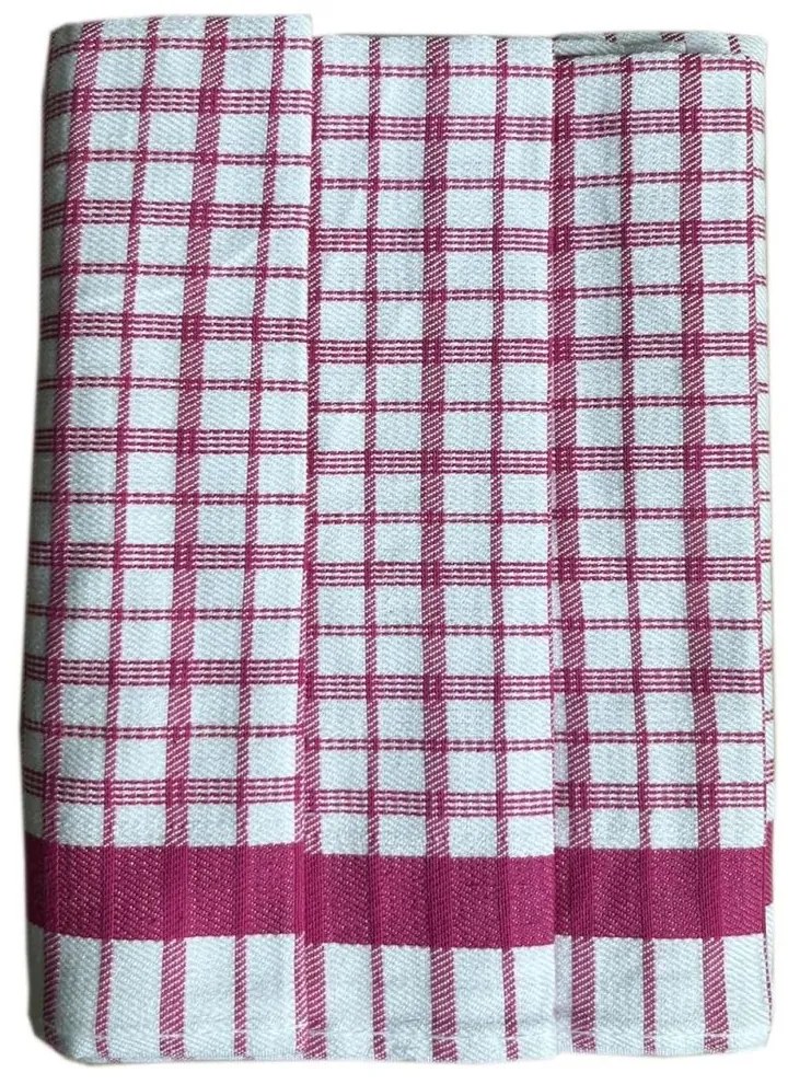 Prosop de bucătărie în carouri Egypt – Set 3 bucăți