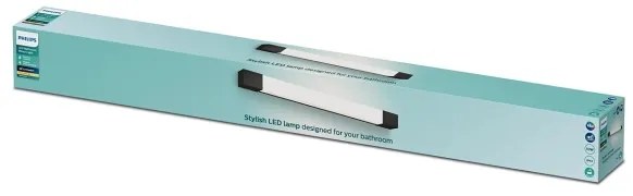 Aplică pentru oglindă de baie Philips ROVER LED/10W/230V IP44 negru