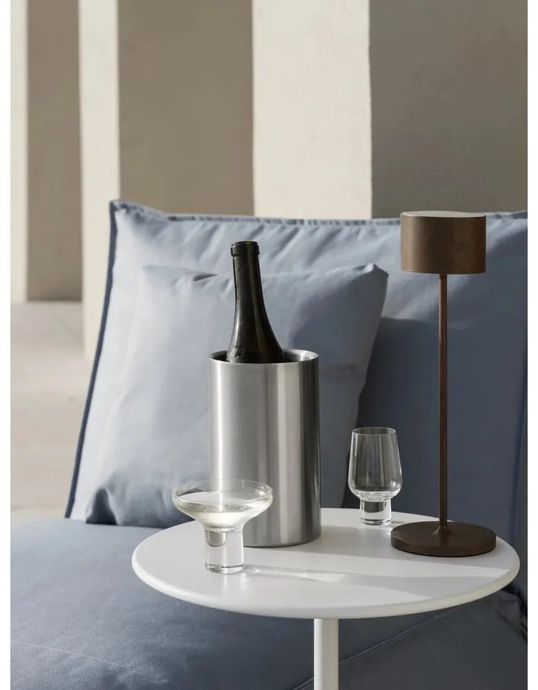 Corp de iluminat pentru exterior LED portabil cu intensitate reglabilă cu USB ø 11 cm Farol – Blomus