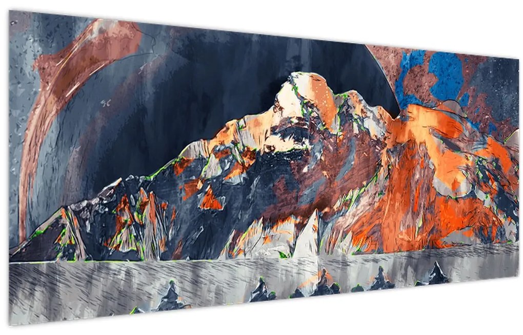 Tablou - Ilustrație de sweathouses (120x50 cm)