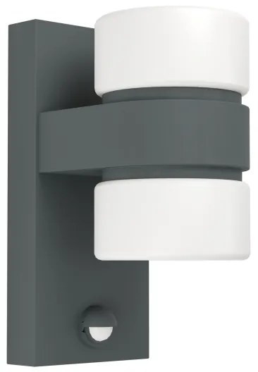 Eglo 96276 - LED Corp de iluminat perete exterior cu senzor ATOLLARI 2xLED/6W