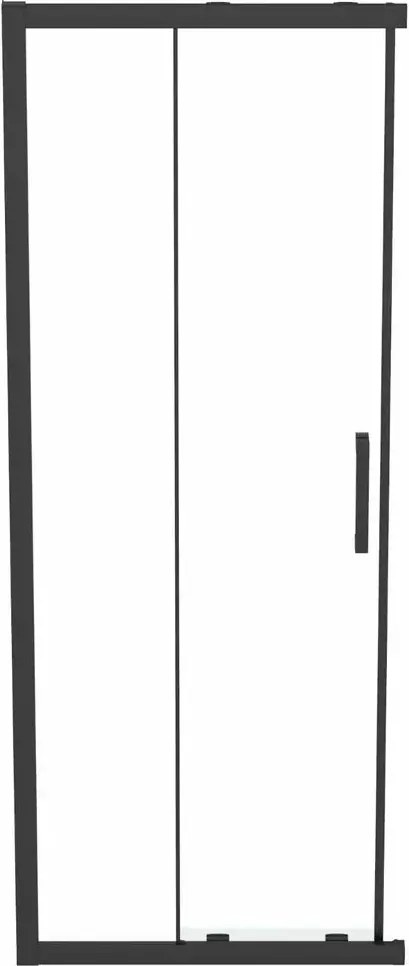 Usa glisanta cu segment fix 80 cm negru mat Ideal Standard Connect 2