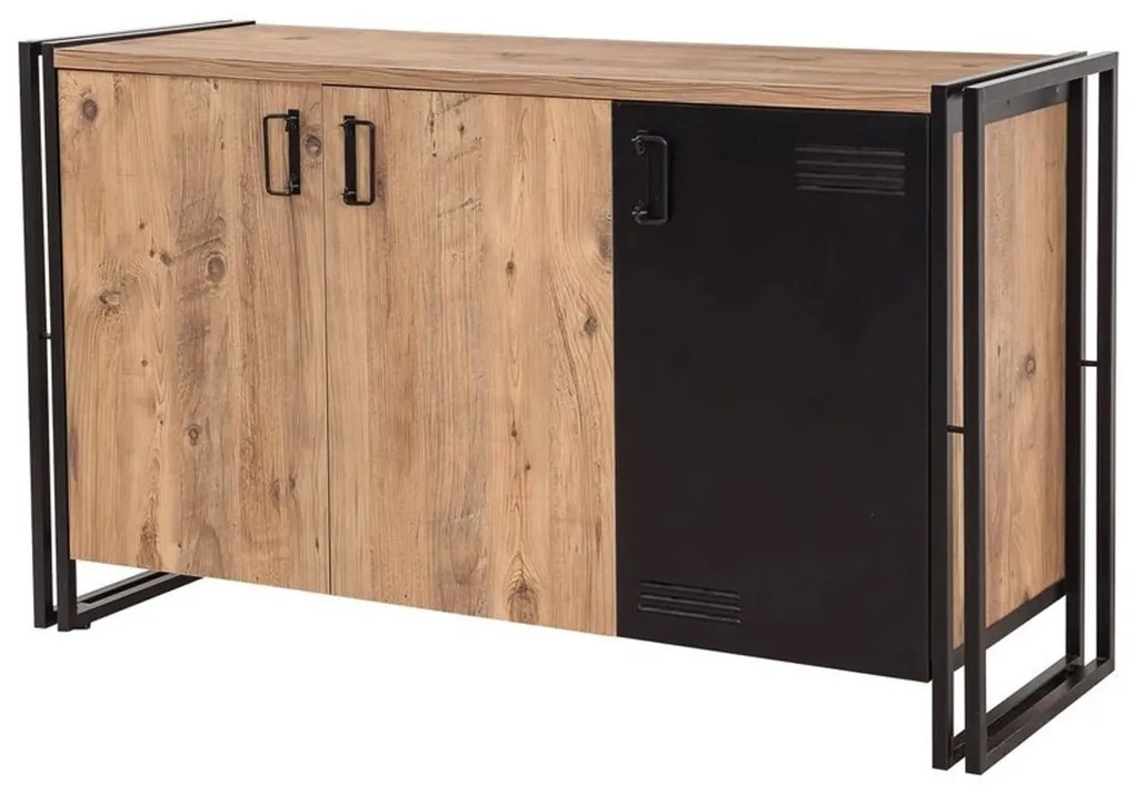 Mobilier living Cosmopolitan 6 (Pin atlantic + Negru). 1089055