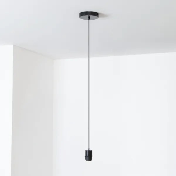 Brilagi - Lustră LED suspendată pe cablu CERIA BOHO, 1xE27/40W/230V, Ø 40 cm, rafie