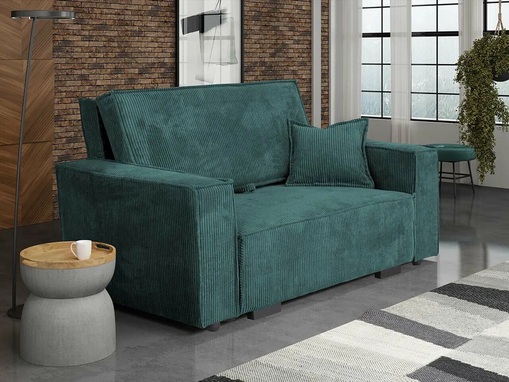 Canapea extensibilă Columbus 181Cutie de pat, 88x152x102cm, 60 kg, Picioare: Lemn