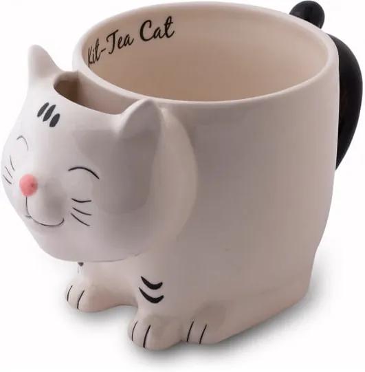 Cană din ceramică în formă de pisică Tri-Coastal Design, 300 ml