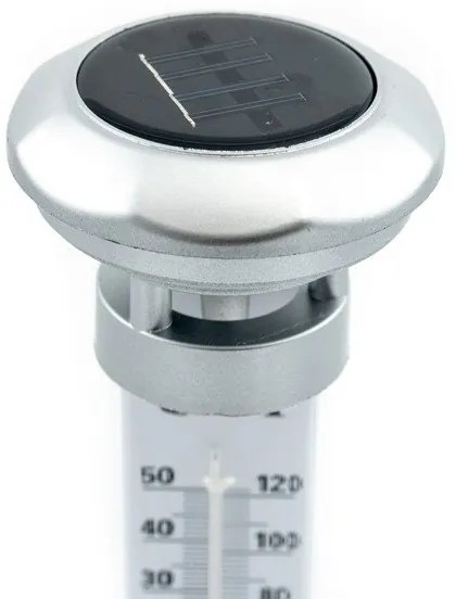 Grundig 89640 - Lampă solară LED cu termometru LED/1,2V 600 mAh IP44