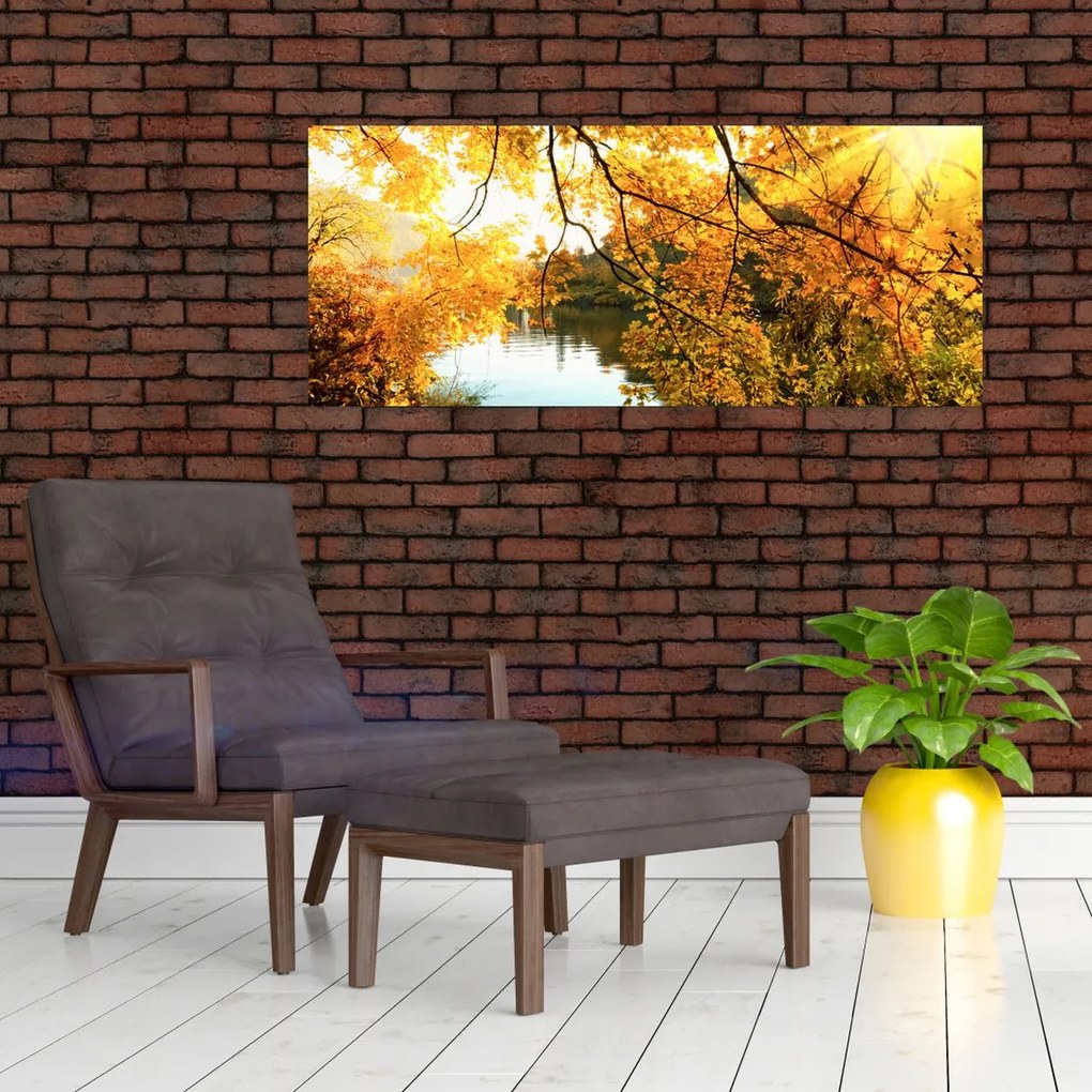Tablou - Copac de toamnă (120x50 cm)