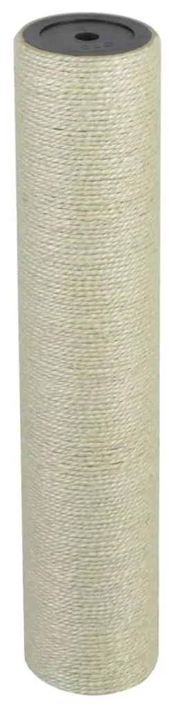 vidaXL Ansamblu de joacă pentru pisici 8x40 cm, 10 mm Bej