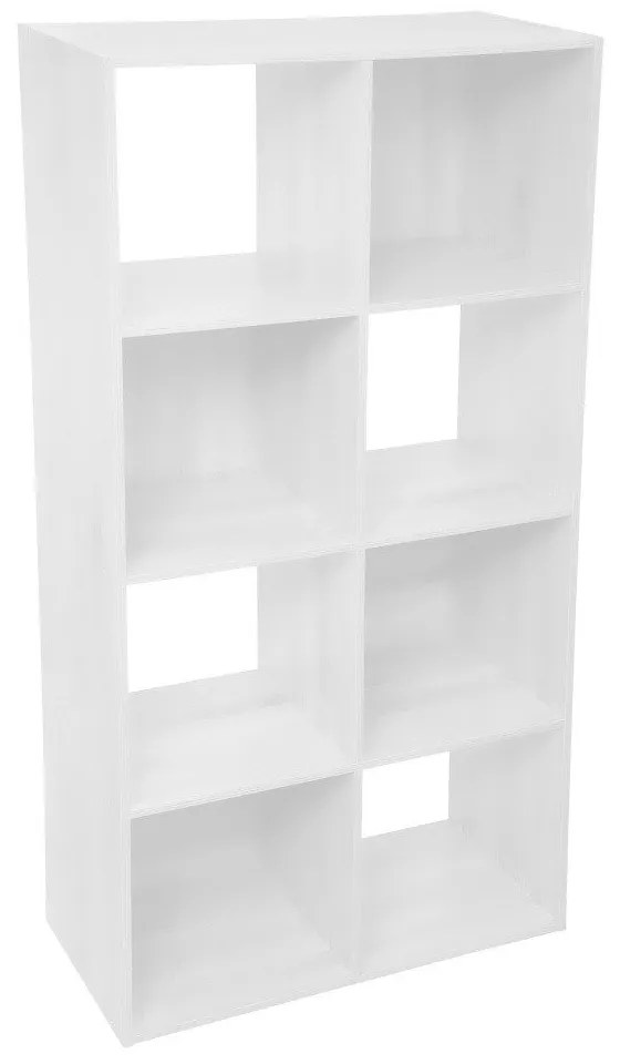 Bibliotecă 8 rafturi, MDF, 68x32x134 cm