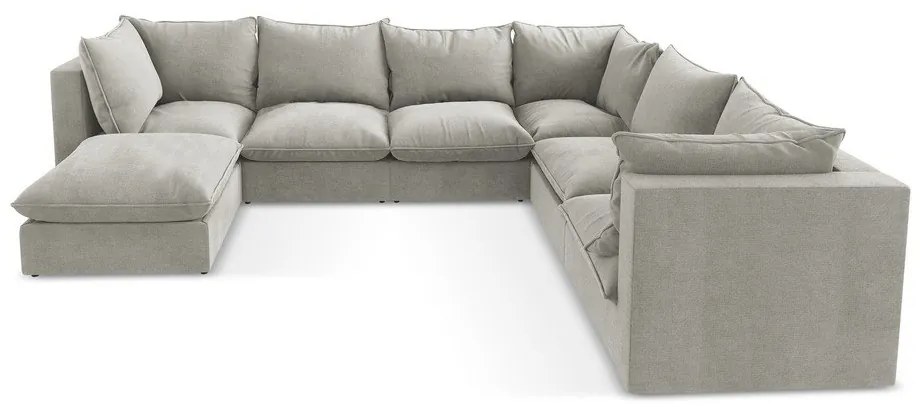 Colțar gri deschis (cu colț pe partea dreaptă/în formă de "U") Manao – Makamii