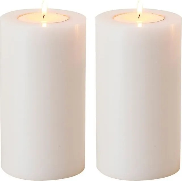Set de 2 lumanari artificiale H-18cm 106947 HZ