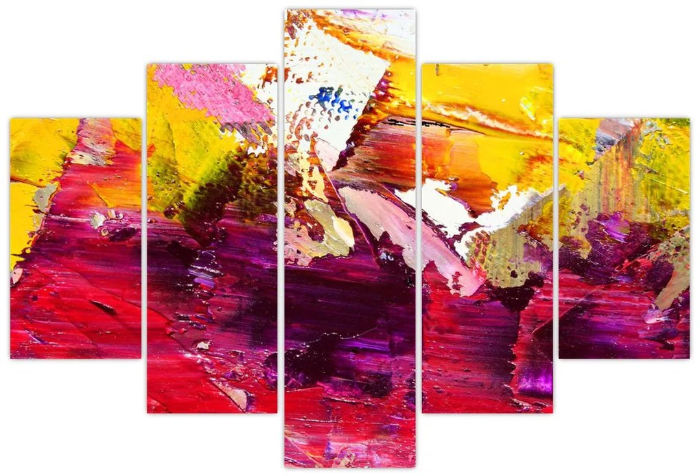 Tablou cu abstracție - pictura (150x105 cm)