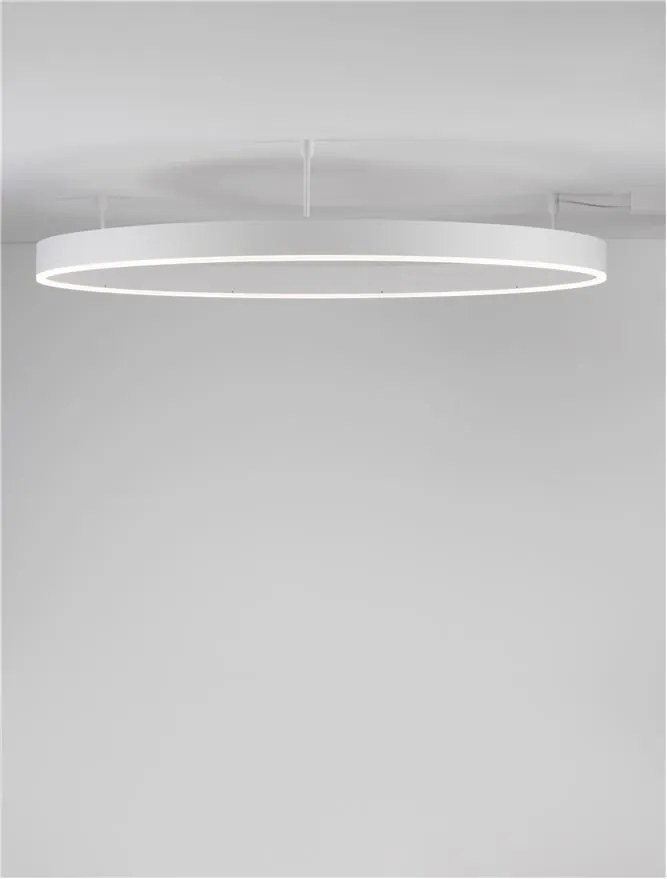 Lustra/Plafoniera LED dimabila design circular MOTIF 100cm