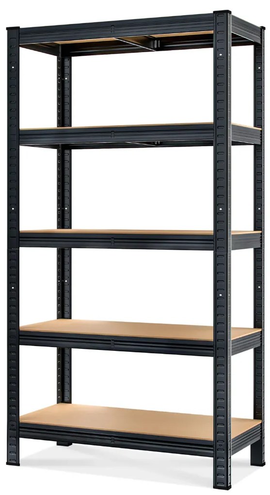 Raft cu capacitate mare HEAVY, max. 875kg, 90x40x180cm, negru Jurhan