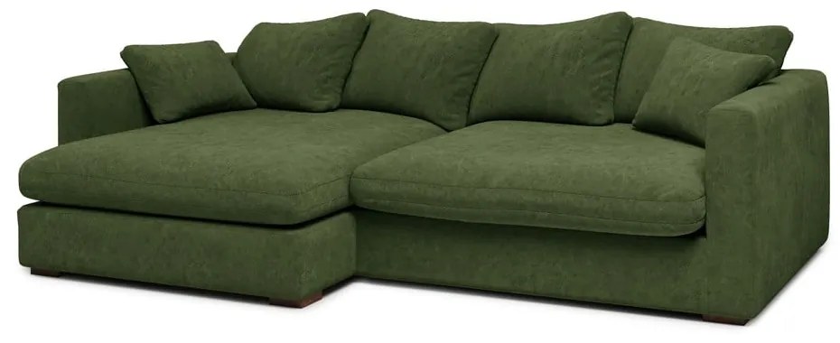 Colțar verde închis (cu colț pe partea stângă ) Comfy – Scandic