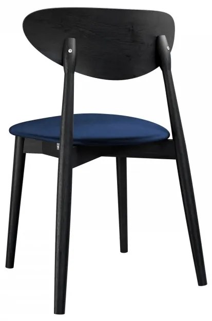 Scaun sufragerie KD 65 C (Negru + albastru) . 1103474
