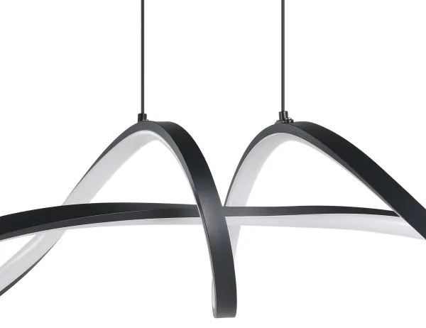 Lustră LED RGBW dimabilă pe cablu Eglo 901159 CALAROSSA-Z LED/22W/230V negru