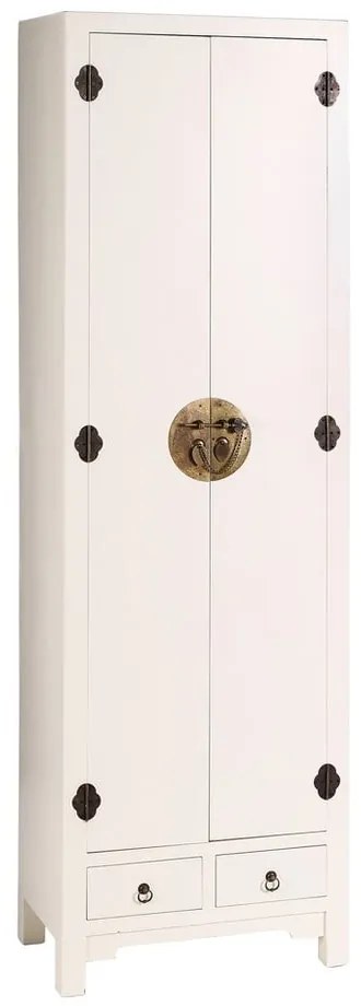 Șifonier alb 55x185 cm Oriente – Ixia